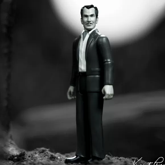 Super7 Vincent Price^Vincent Price Reaction - Vincent Price (Grayscale)