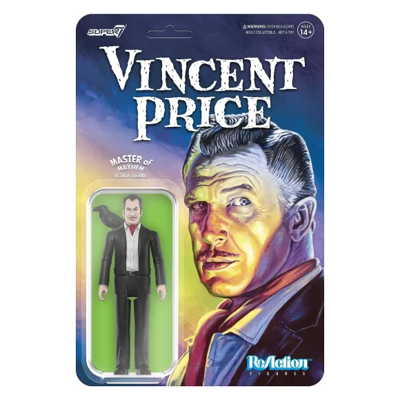 Super7 Vincent Price^Vincent Price Reaction Wave 1 - Vincent Price Ascot