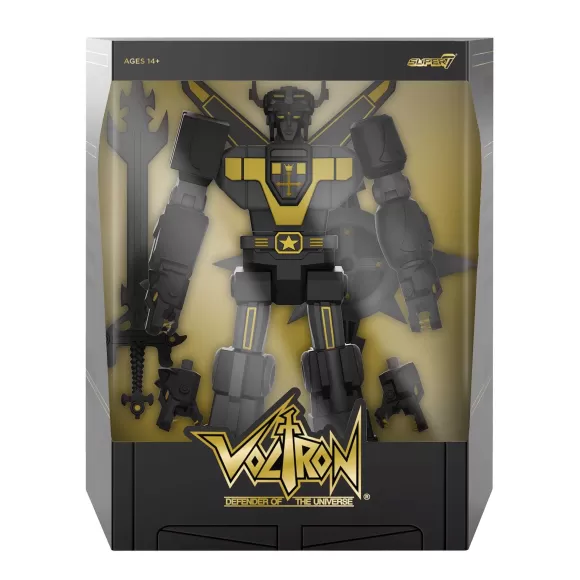 Super7 Voltron^Voltron Defender Of The Universe Ultimates! - Voltron (Galaxy Black)