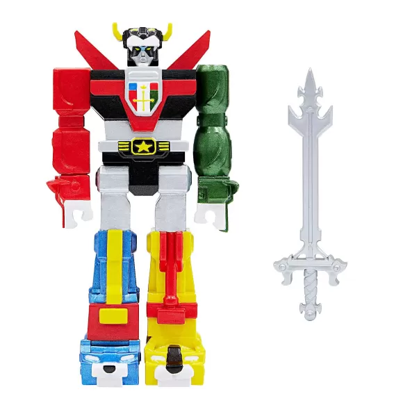 Super7 Voltron^Voltron Reaction Figure - Voltron (Metallic)