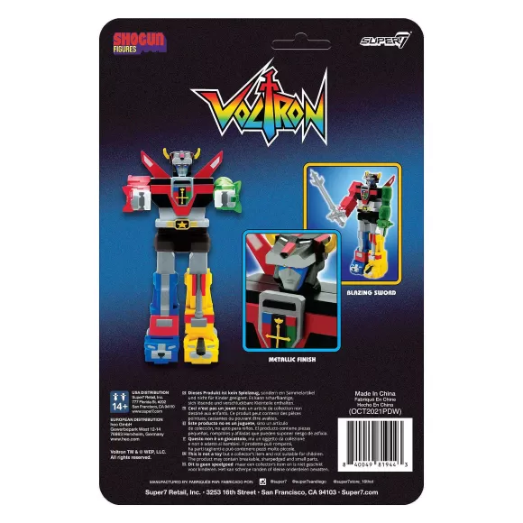 Super7 Voltron^Voltron Reaction Figure - Voltron (Shogun)