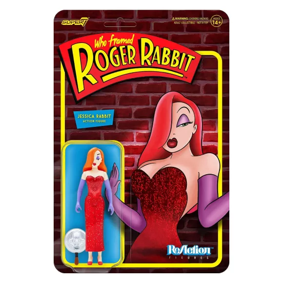 Super7 Disney^Who Framed Roger Rabbit Reaction Figure Wave 1 - Jessica Rabbit