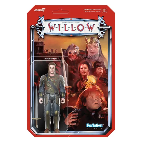 Super7 Willow^Willow Reaction Figures Wave 2 - Madmartigan