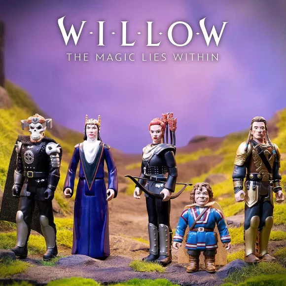 Super7 Willow^Willow Reaction Figures Wave 2 - Set Of 5