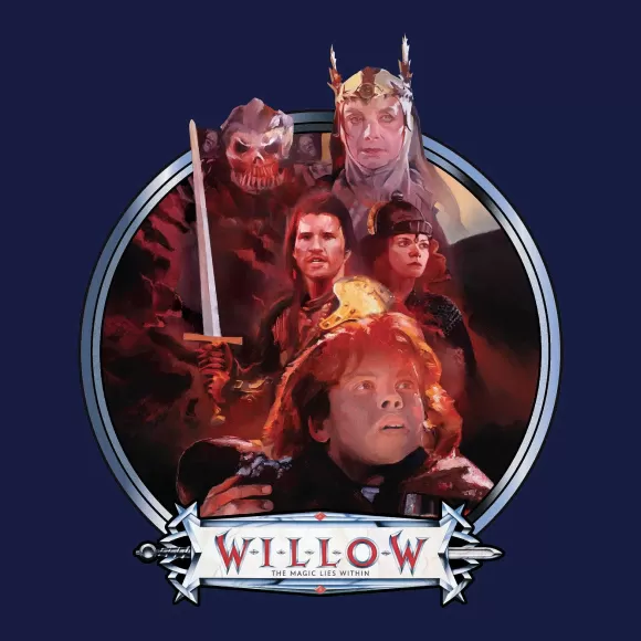 Super7 Willow^Willow T-Shirt - Retro Design